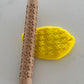 Wooden patterned rolling pin set