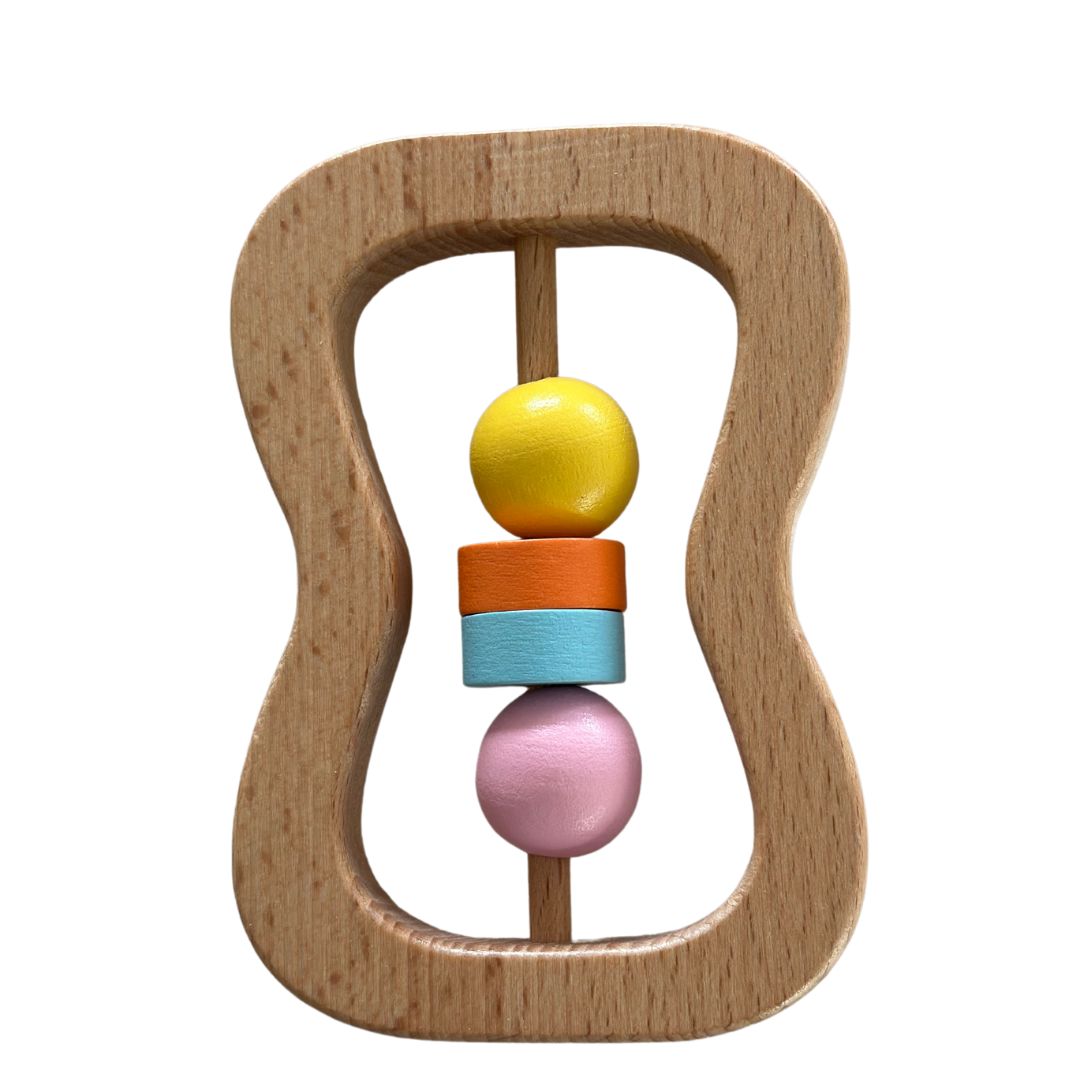 Sensory baby wooden toy set