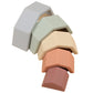 Silicone stacking rainbow